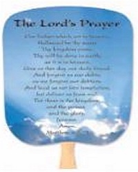 Lords Prayer Church Fan
